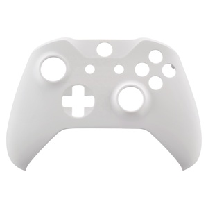อะไหล่แผงหน้าปัดสำหรับ Xbox One S,อะไหล่แผงด้านหน้ากรอบด้านบนแบบสัมผัสนุ่มสีขาว - Product Image 1