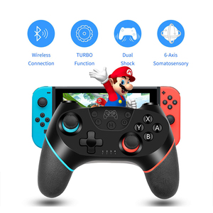 Controlador de juego switch PRO con vibración dual de 6 ejes Controlador de juego de interruptor transfronterizo de 6 ejes Motores duales integrados - Product Image 4