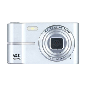 写真撮影用小型カメラ2.4インチLCD16Xズーム50MPコンパクトおよび子供用小型カメラ - Product Image 1