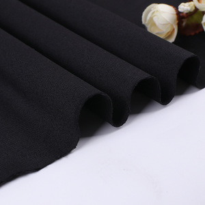 Thời Trang Bán Buôn Thấp Đàn Hồi Đồng Bằng Warp Dệt Kim Đồng Bằng Dệt Polyester Vải Dệt Polyester - Product Image 3