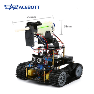 ACEBOTT ESP32 Kit per auto Robot serbatoio intelligente per Arduino fai da te con stelo programmabile giocattoli - Product Image 3