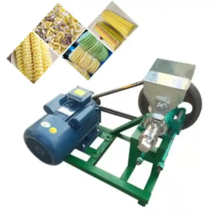 Máquina hinchadora de maíz de 20 ~ 25kg/máquina extrusora de aperitivos/máquina extrusora de maíz multifunción