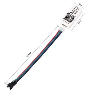 DC5-12V SP110E мини-пиксельный светодиодный контроллер Spi Пиксельная полоса приложение контроллер для Ws2811 Ws2812 Sk6812 Ucs1903 полноцветная лента мечты - Product Image 4