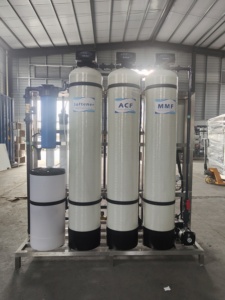 1t/h超滤净水器UF系统，具有预处理功能的工业废水处理uf膜系统 - Product Image 3