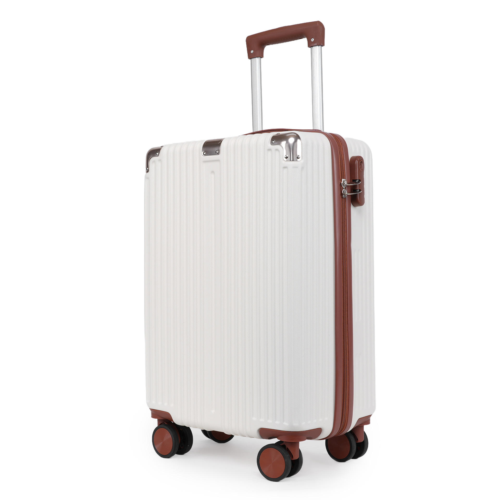 Bolso retro pequeño de esquina - blanco