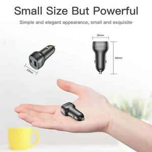 38W Mini USB Quick Car Charger 3.1A Type C PD Dual Port Fast Charging Phone Car <strong>Socket</strong> <strong>Adapter</strong> Fast Car Charger for Phones - Product Image 6