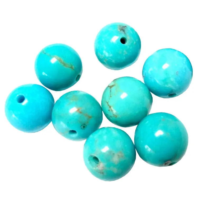 6Mm 8Mm 10Mm 12Mm 14Mm Arizona Turquoise Sleeping Beauty Manik-manik Membuat Grosir