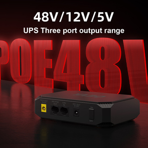 Mini UPS Battery Backup 10.8V 2600mAh <strong>Output</strong> DC 5V/2A and DC 9V/2A LAN <strong>Input</strong> Poe 48v 24v Battery for Wifi Router Phone <strong>Camera</strong> - Product Image 4