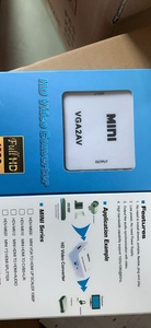 Magelei-convertidor de vídeo HD, convertidor de vídeo de tamaño Mini 1080P VGA2AV VGA a RCA AV, adaptador de vídeo VGA a RCA, para PC - Product Image 6