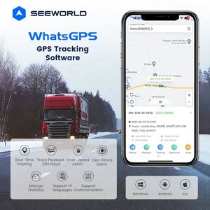 Monitoraggio del serbatoio del carburante per camion sensore GPS ad ultrasuoni 2G / 4G GNSS Tracker con telecamera di supporto aggiuntiva - Product Image 6
