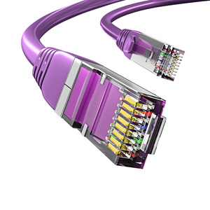 Ult-cat7 CAT7 28AWG Ethernet kablosu RJ45 3m yama kablosu ağ iletişim kategori Ethernet bilgisayar için 7 veri kabloları - Product Image 1