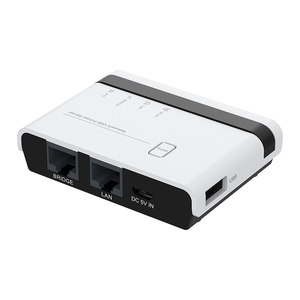 LANポート有線プリントサーバー付きワイヤレスWiFi USBプリンターサーバーネットワーク - Product Image 1