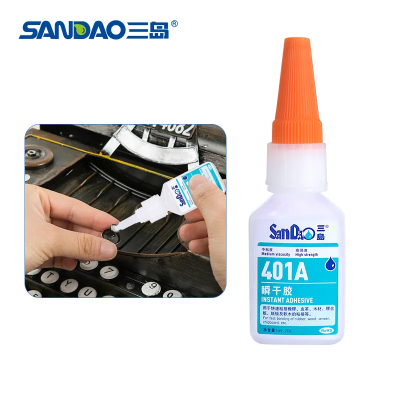 SD401A Cyanoacrylate Adhesive Super Glue Fast Instant Adhesive