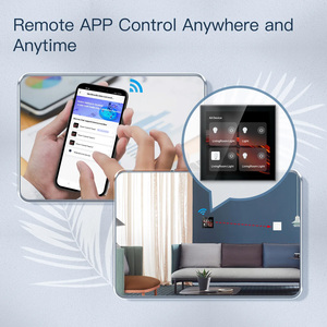 Tuya Smart Life App Inalámbrico 4 pulgadas Zigbee Incorporado Alexa Gateway Control de voz Smart Home Automation Panel de control Linux Gatewa - Product Image 2