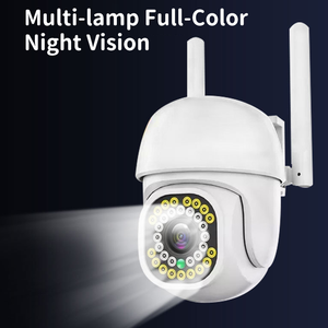 4CH 1080P Wifi Pantalla de video inteligente NVR Kits DE SEGURIDAD Cámaras de red CCTV Pantalla Monitores Gran angular CMOS Sensor Micrófono incorporado - Product Image 4