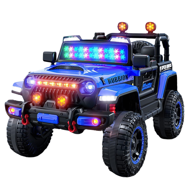 Blue Dual Drive 12V7AH+Remote Control+Full Flashing Light