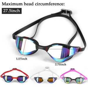 אנטי ערפל מים קוצר ראיה הטוב ביותר קוברה נשים מקצועי צלילה עין pritection שחייה לשחות משקפי עם האף כיסוי - Product Image 6