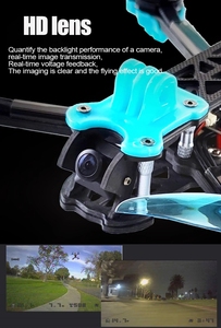 QAV250 3S 4S ชุดแข่ง RC Drone 115mm 2.5นิ้ว F4 5A ESC รีโมทคอนโทรลขนาดเล็ก Ready-to-Fly (RTF BNF) พร้อมกล้อง - Product Image 3