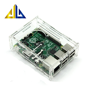 <strong>Raspberry</strong> <strong>Pi</strong> <strong>Raspberry</strong> <strong>Pi</strong> <strong>3</strong>/4 generation B+ acrylic shell compatible fan installation assembly shell - Product Image 1