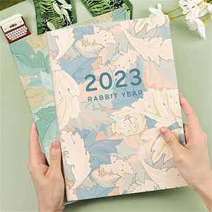 LABON-Agenda A4 2023, planificador diario semanal, planificador de portería, horario organizador, cuaderno, 365 días, Bloc de notas, calendario - Product Image 2