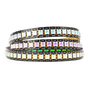 DC5V WS2812B 30 60 144 Leds ต่อเมตร5050แอดเดรสสีเต็มรูปแบบพิกเซลดิจิตอล RGB นำแถบพิกเซล - Product Image 1