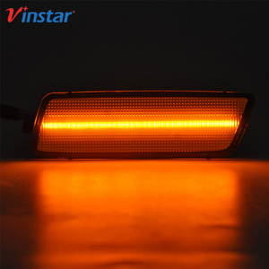 USA Version Car Only Smoked <strong>LED</strong> Side Marker Indicator Turn Signal Lamp Light for <strong>VW</strong> <strong>GTI</strong> for Jetta Mk5 for Rabbit for R32 2008 - Product Image 5