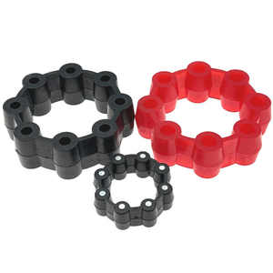 Steel Flexible Core-Type <strong>Coupling</strong> <strong>MH</strong>/CC115/130 with Elastic Ring Angle Wheel Customizable OEM Jaw <strong>Coupling</strong> - Product Image 2