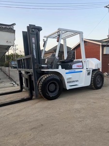 Second - Hand Original diesel Forklift TCM 7- Ton Powerful Reliable Made in Japan Warehouse Industrial <strong>Loading</strong> - <strong>Unloading</strong> - Product Image 4