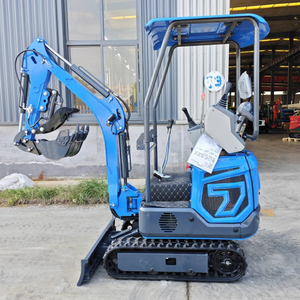 Trung Quốc Nhà Máy New Mini Máy xúc 1.2 tấn thủy lực DIESEL nhỏ Bagger tất cả các địa hình earthmoving máy móc Micro Digger - Product Image 1