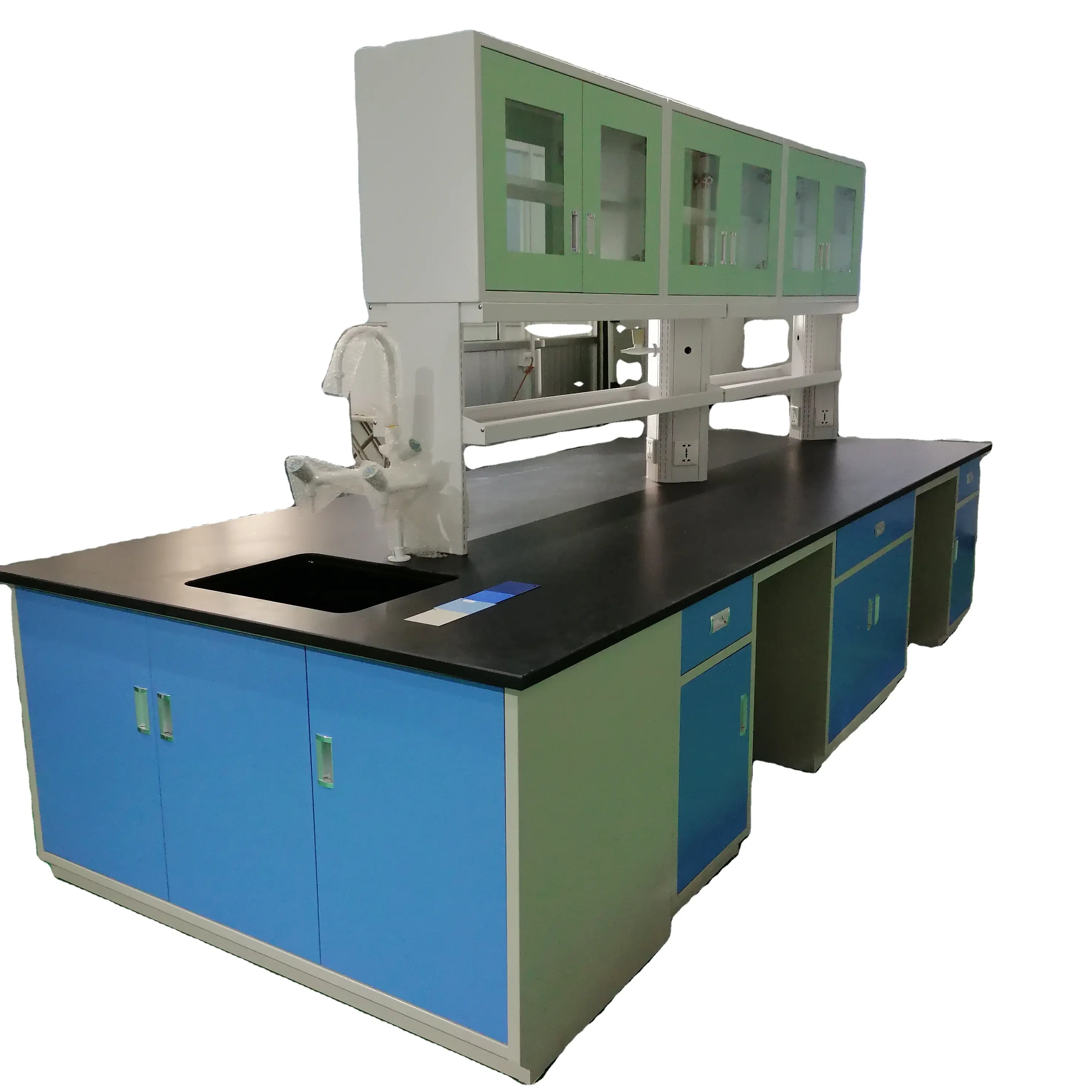 All Steel Biology Laboratory Work Bench equipment prezzo di fabbrica School Lab Furniture Chemistry Lab