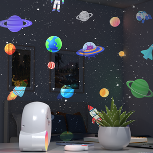 RGB 13-in-1ล้อมรอบกลางคืนปรับมุมการนอนหลับได้เครื่องฉาย LED โคมไฟสีขาวเสียงรบกวนในห้องนอนโปรเจคเตอร์ดาวตกดาว - Product Image 2