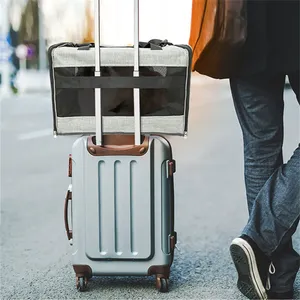 Mèo Túi đi ra ngoài xách tay vật nuôi xe đẩy trường hợp không gian viên nang vật nuôi Ba lô - Product Image 5