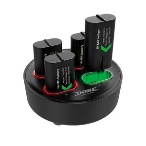 Çok fonksiyonlu şarj aleti kablosu Xbox One denetleyici 4x120 0mAh şarj edilebilir pil paket değiştirme ABS uyumlu Xbox serisi X | S - Product Image 6