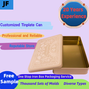 Profesyonel ambalaj ürünleri fabrika özelleştirilmiş dikdörtgen gıda sınıfı kalay kutu zarif şeker çerez çikolata ambalajı kutusu - Product Image 2