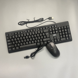AOC KM 160 Business Office Black Wired <strong>Keyboard</strong> <strong>Mouse</strong> Set Modern Desktop <strong>Computer</strong> <strong>Keyboard</strong> Kit - Product Image 6
