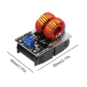 120W Mini ZVS máquina de calefacción DC 5-12V voltaje de entrada calentador inductivo módulo de fuente de alimentación de alta frecuencia - Product Image 3