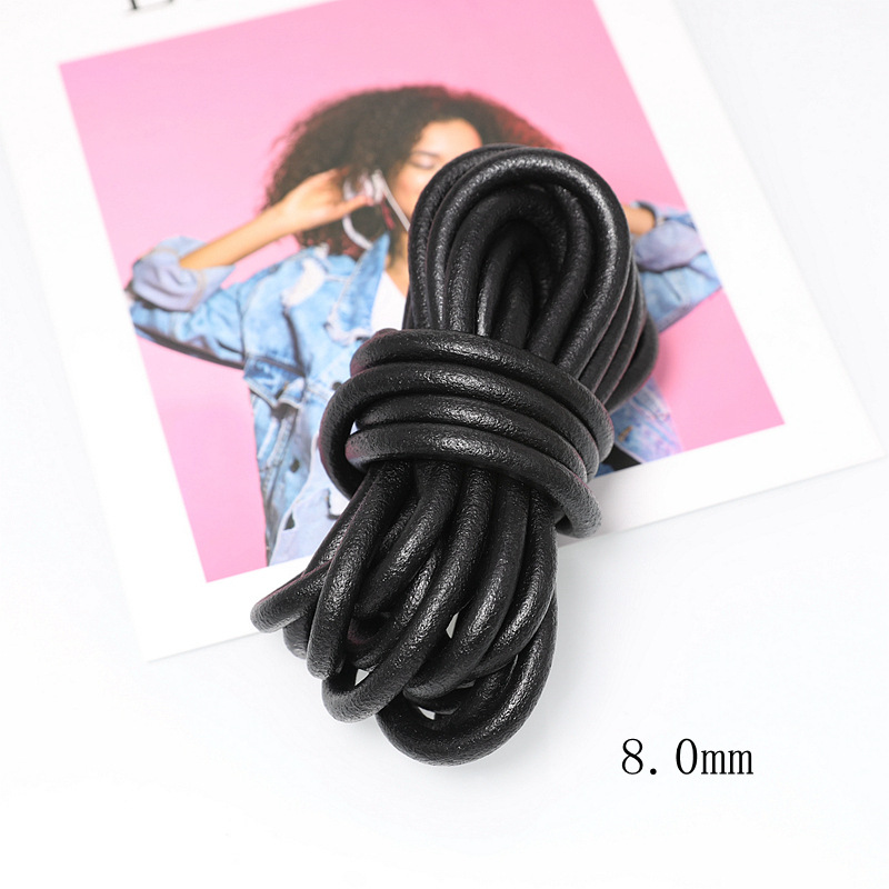 Black, 8.0mm, 5 meters