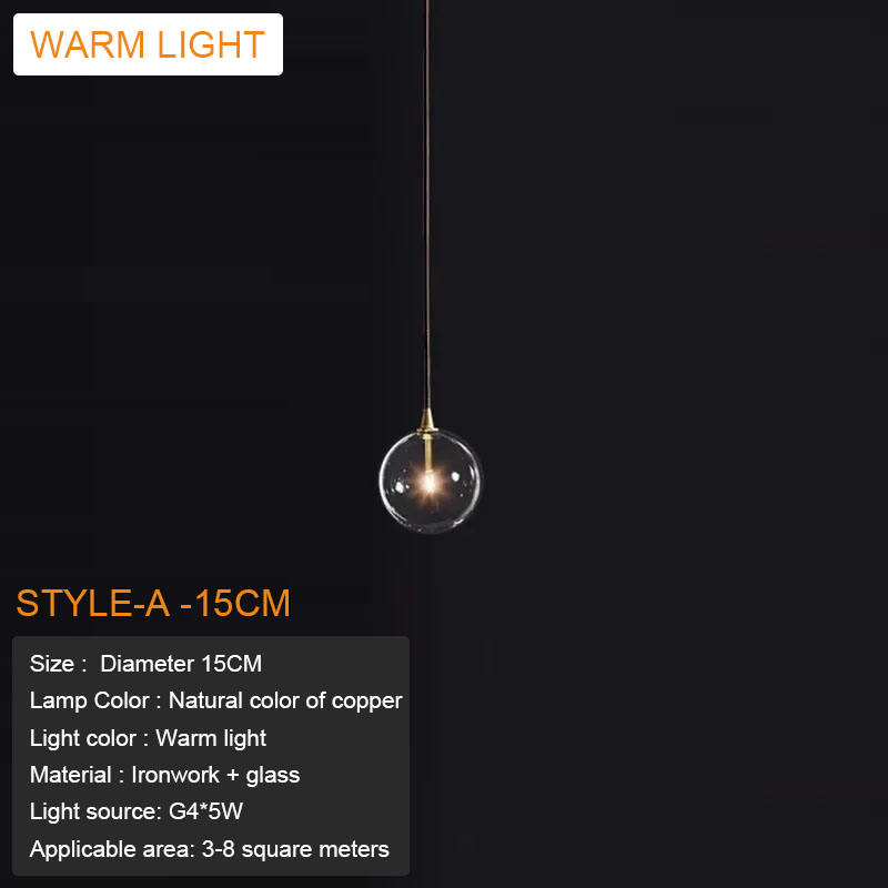 Style-A-lumière chaude -15CM