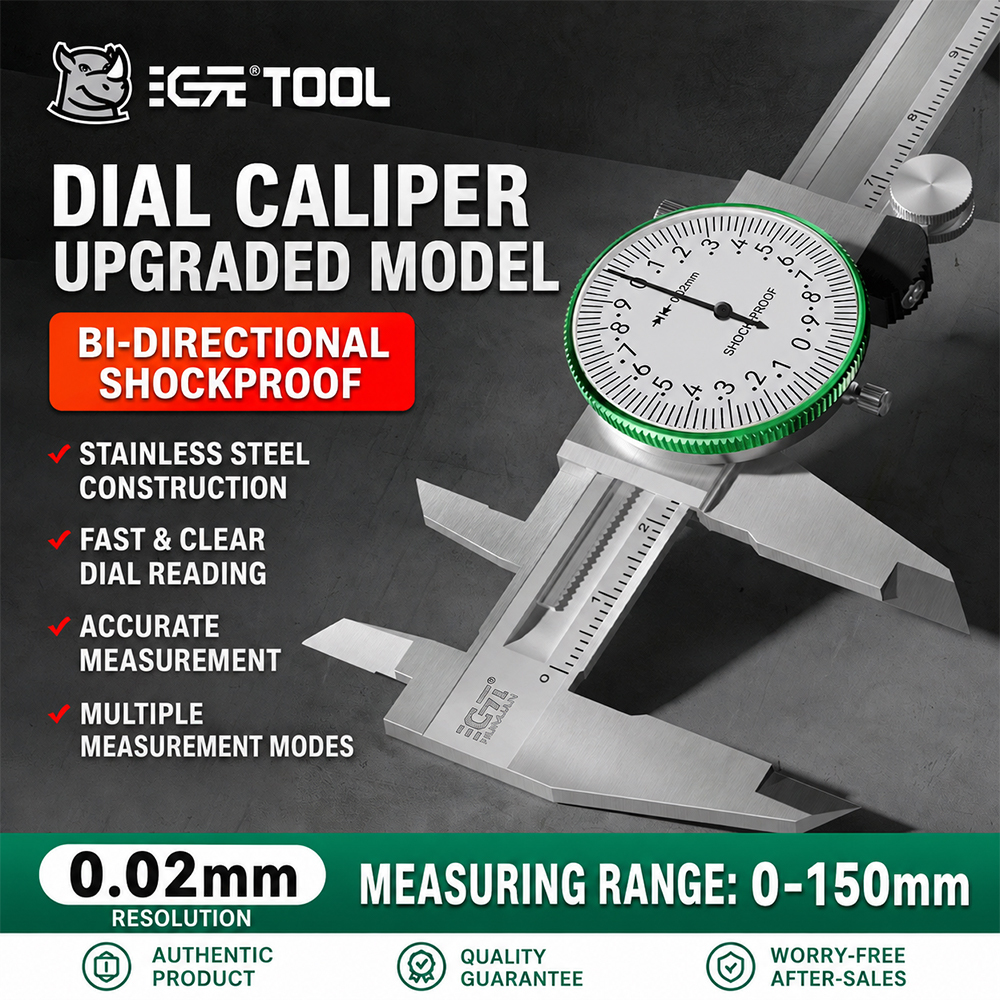 Calibrador Vernier de Carátula 0-150 mm