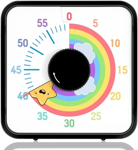 Pädagogischer 7,5-Zoll-mechanischer Countdown-Timer 60-minütiger visueller Timer für Klassen zimmer oder Küche - Product Image 1