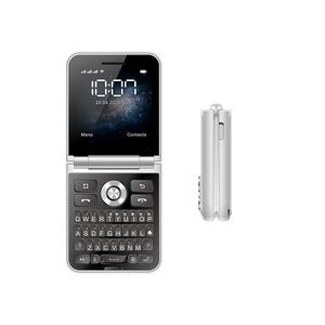 ODMポケット折りたたみ式3.5インチIPSタッチスクリーン4GネットワークMTK6761QwertyキーボードフリップAndroidフォン