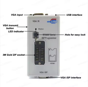 RT809F LCD-Hochgeschwindigkeits-ISP-USB-Programmierer-Kit BIOS-Brenner RT809F-Programmierer, der verschiedene Online-Lese programmierungen unterstützt