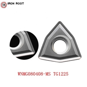 Herramienta de torneado y corte de torno CNC, insertos de carburo de tungsteno tipo WNMG0804-HS de recubrimiento PVD - Product Image 5