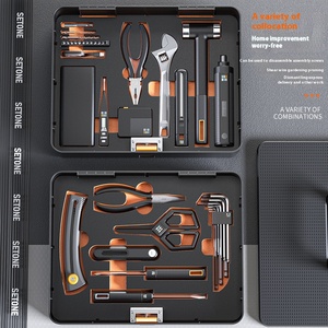 College Student Basic Home Repair <strong>Tool</strong> <strong>Kit</strong> with Stainless Steel Combination OEM Customizable Includes Case for Household Use - Product Image 2