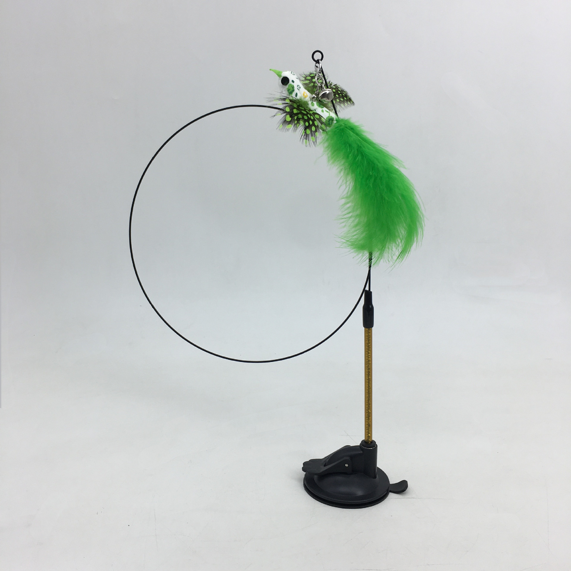 Pájaro verde + ventosas