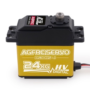 AGF Aoguangfei 24KGデジタルサーボB53DHS高電圧8.4VプログラマブルロボットRCカーボート用耐久性プラスチック製 - Product Image 1