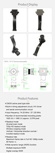 IMX307 2MP 60fps WDR MIPI Full HD Security Monitoring &amp; Scanning CMOS Camera Modules. - Product Image 5