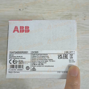 ONE DC523 1SAP240500R0001 switch <strong>input</strong>/<strong>output</strong> module New One year warranty <strong>PLC</strong> - Product Image 1