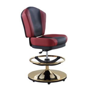 Người kế nhiệm Hot Bán khe cắm máy ghế sòng bạc ghế có thể điều chỉnh chiều cao PU thanh phân thanh xoay ghế với Auto-Return xoay - Product Image 6