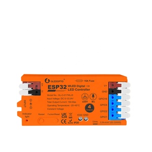 Gledopto GL-C-017WL-D ESP32 WLED WiFi цифровой светодиодный контроллер RGB/RGBW пиксельные светодиодные контроллеры с 4 каналами GPIO выходы - Product Image 1